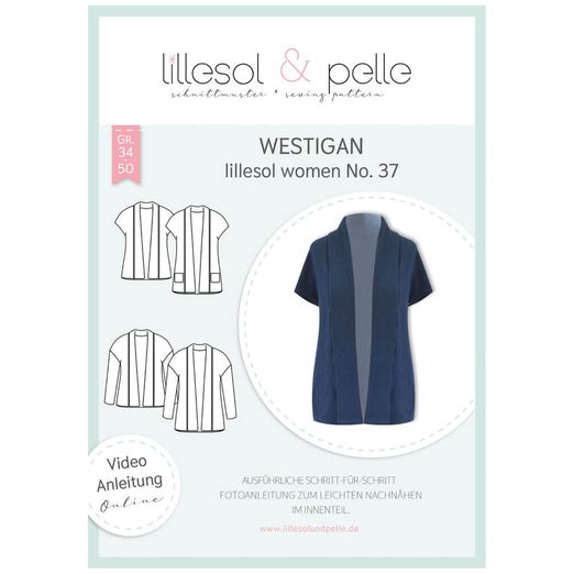 Westigan - lillesol women No.37 - Papierschnittmuster