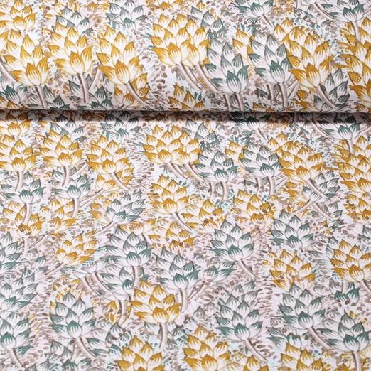Canevas à motifs - Feuilles enchevêtrées Multicolore