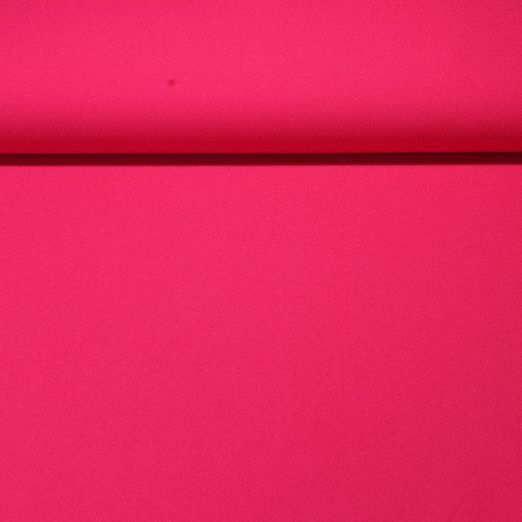 Kleider und Blusenstoff Anna - Bi Stretch Uni Fuchsia