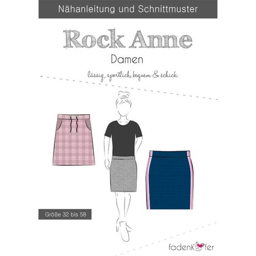 Rock - Anne - Papierschnittmuster