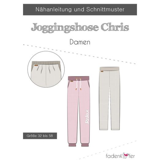 Damen Jogginghose - Chris - Papierschnittmuster