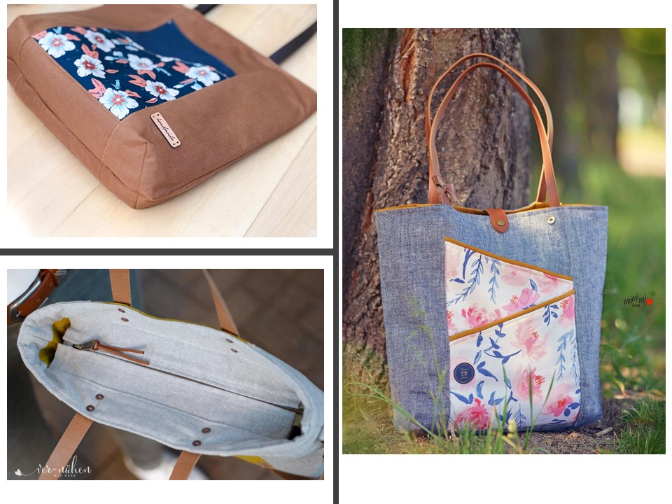 Tasche - Taniia Bag - Schnittmuster eBook-4 Tasche - Taniia Bag - Schnittmuster eBook-4