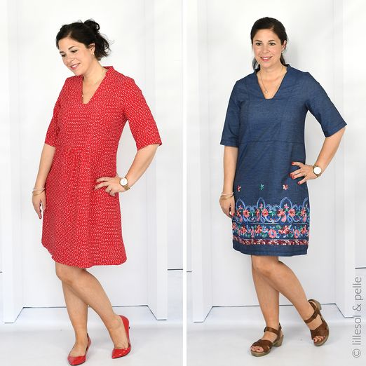 Tunika Kleid - lillesol women No.42 Mariluna - Schnittmuster eBook Tunika Kleid - lillesol women No.42 Mariluna - Schnittmuster eBook
