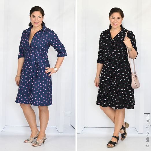 Hemdbluse & Kleid - lillesol women No.43 Camisa - Schnittmuster eBook Hemdbluse & Kleid - lillesol women No.43 Camisa - Schnittmuster eBook
