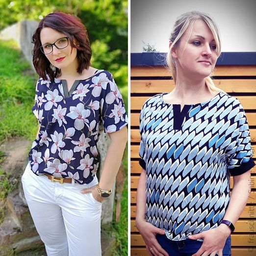 Shirtbluse - Bente - Schnittmuster eBook