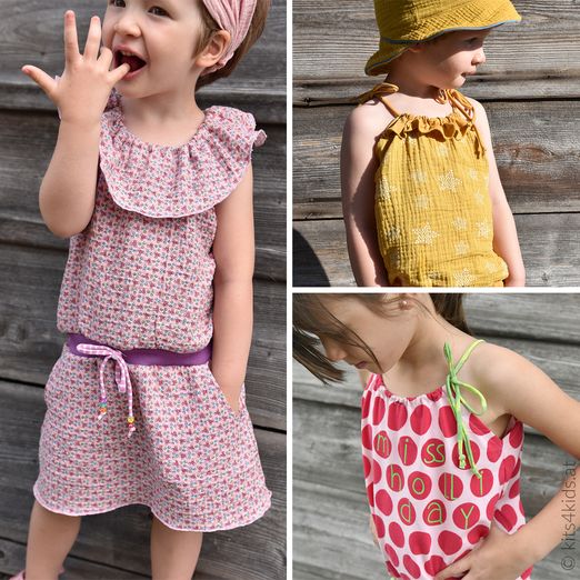 Tunika Jumpsuit Jumpskirt - Miss Holliday - Schnittmuster eBook