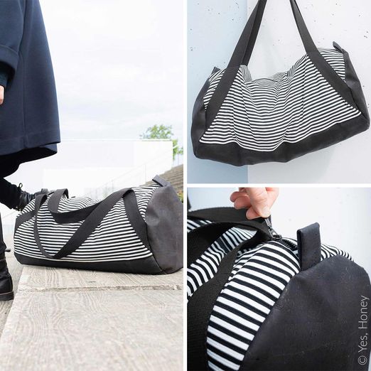 Tasche - #theduffle Bag - Schnittmuster eBook