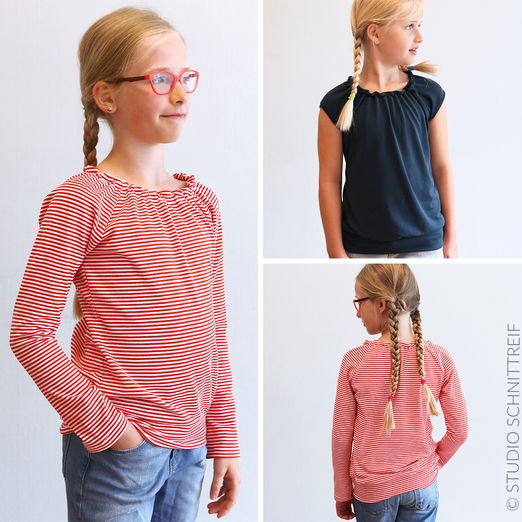 Raglanshirt - EMMA - Schnittmuster eBook Raglanshirt - EMMA - Schnittmuster eBook