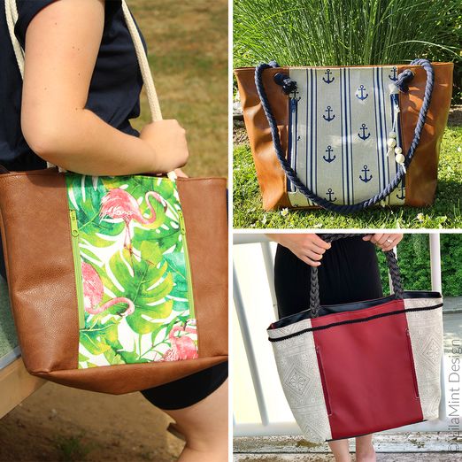 Strandtasche - VIRGINIA10 - Schnittmuster eBook