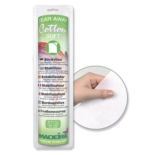 Madeira Entoilage stabilisateur souple pour broderie 'Cotton soft'
