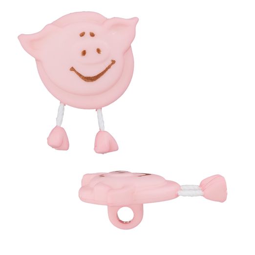 Polyesterknopf Öse Schwein 18mm