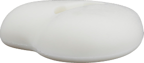 Bouton en polyester 2 trous coeur 15mm-2 Bouton en polyester 2 trous coeur 15mm-2