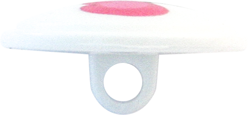 Bouton oeillet licorne en polyester 18mm-2 Bouton oeillet licorne en polyester 18mm-2