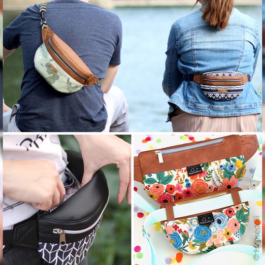 Bauchtasche - RIKKA - Schnittmuster eBook