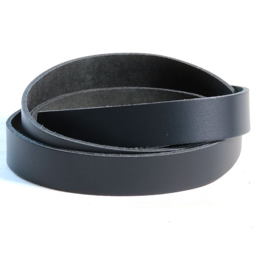 Lanières en cuir noir Lanières en cuir noir