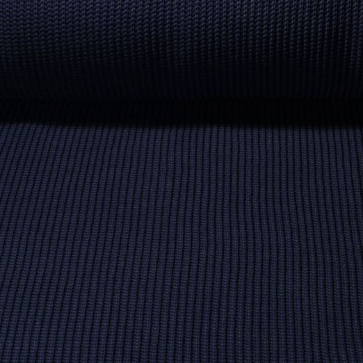 Sweat tricoté Ludwig - Uni Bleu marine foncé