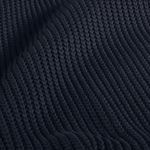 Dresówka dzianinowa – gładka granat navy