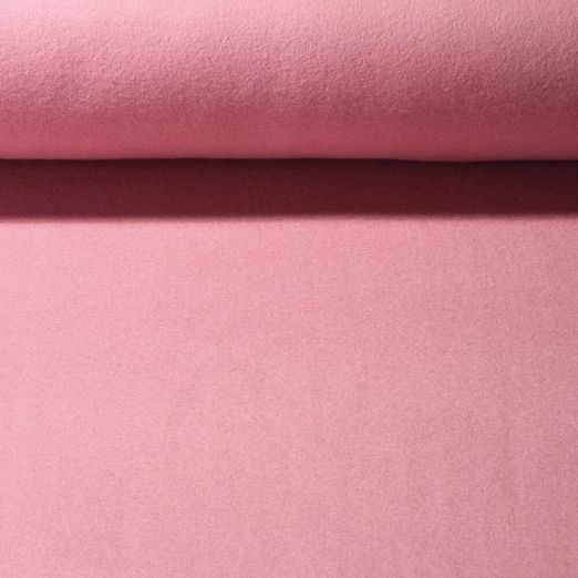 Fleece - Cotton Fleece Manu Uni Altrosa