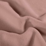 Fleece - Katoen Fleece Uni Oud Roze