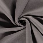 Fleece - Katoen Fleece Uni Donkergrijs