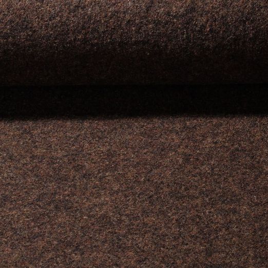 Walkloden Waltraud - Dark Brown Uni Melange 