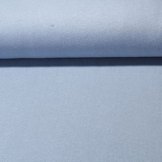Sweat maille fine Barbara - Bleu clair uni