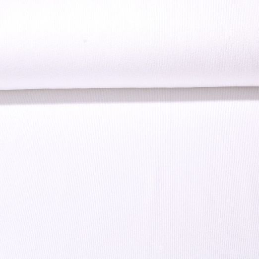 Sweat maille fine Barbara - Blanc uni