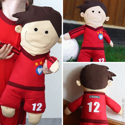 Kuschelfreund - Fußballstar - Schnittmuster eBook