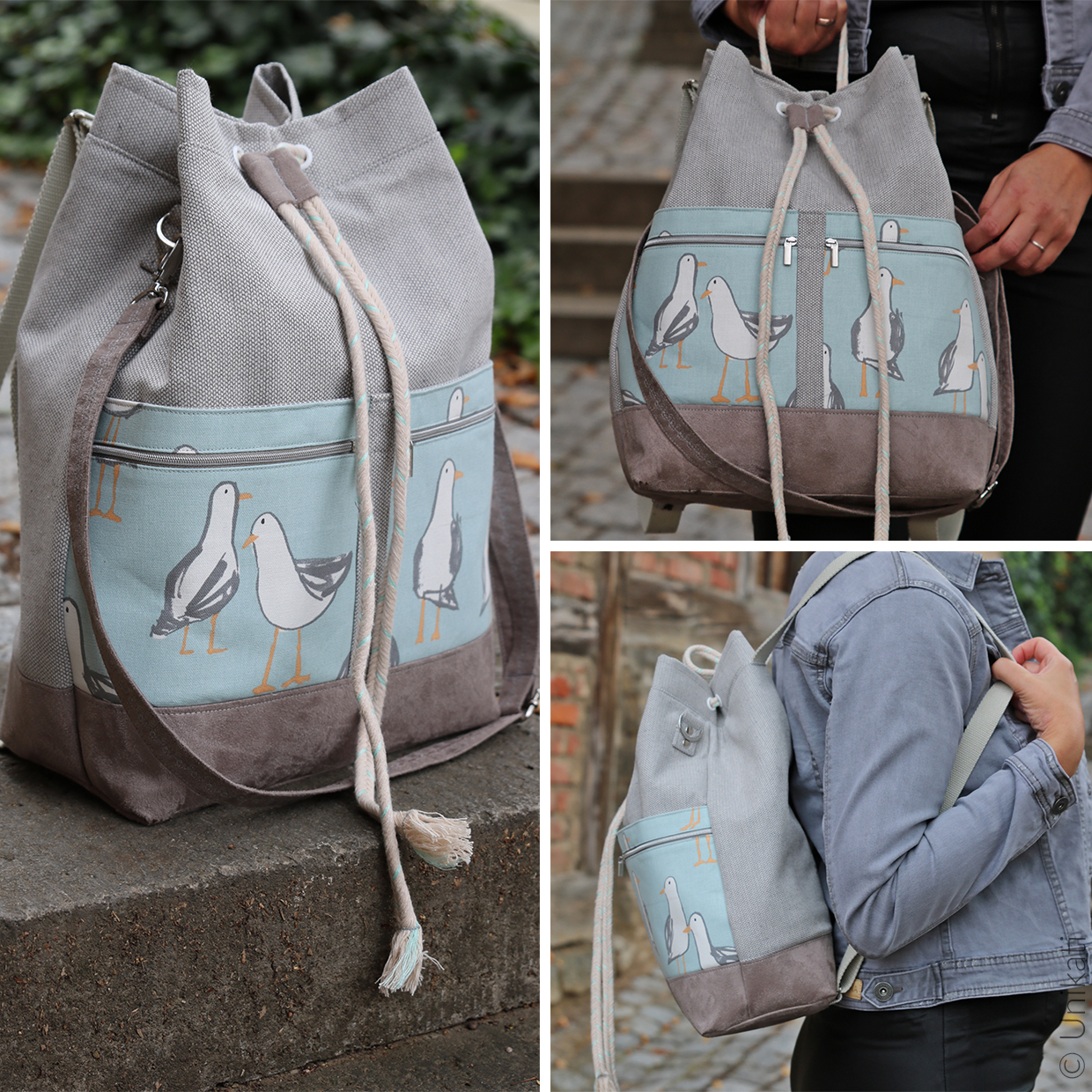 Rucksack - Enna - Schnittmuster eBook-0 Rucksack - Enna - Schnittmuster eBook-0