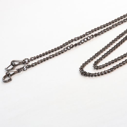 Taschenkette 6mm gunmetal