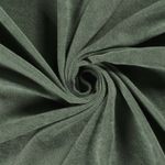 Stretch badstof - effen donker mint