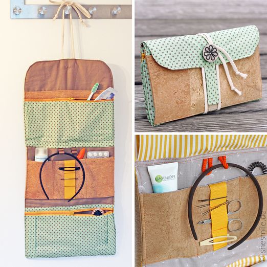 Kulturtasche - Hanging3 - Schnittmuster eBook
