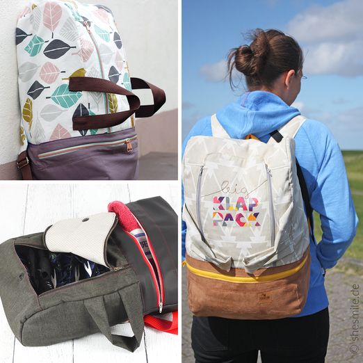 Rucksack - BigKlapPack - Schnittmuster eBook