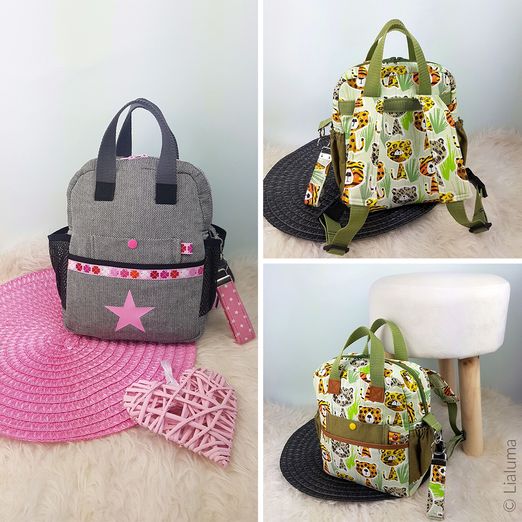 Rucksack - Little Lialuma  - Schnittmuster eBook