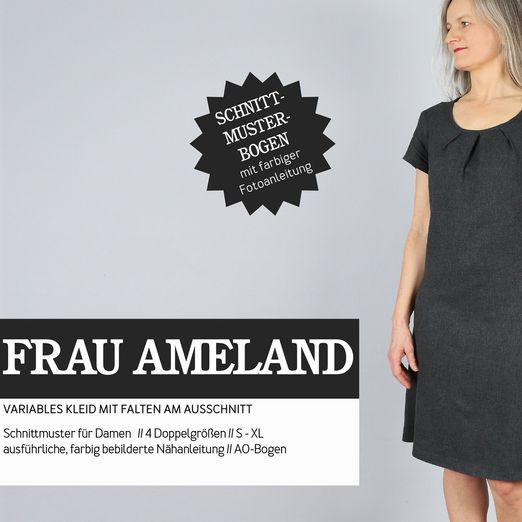 Kleid - FRAU AMELAND - Papierschnittmuster