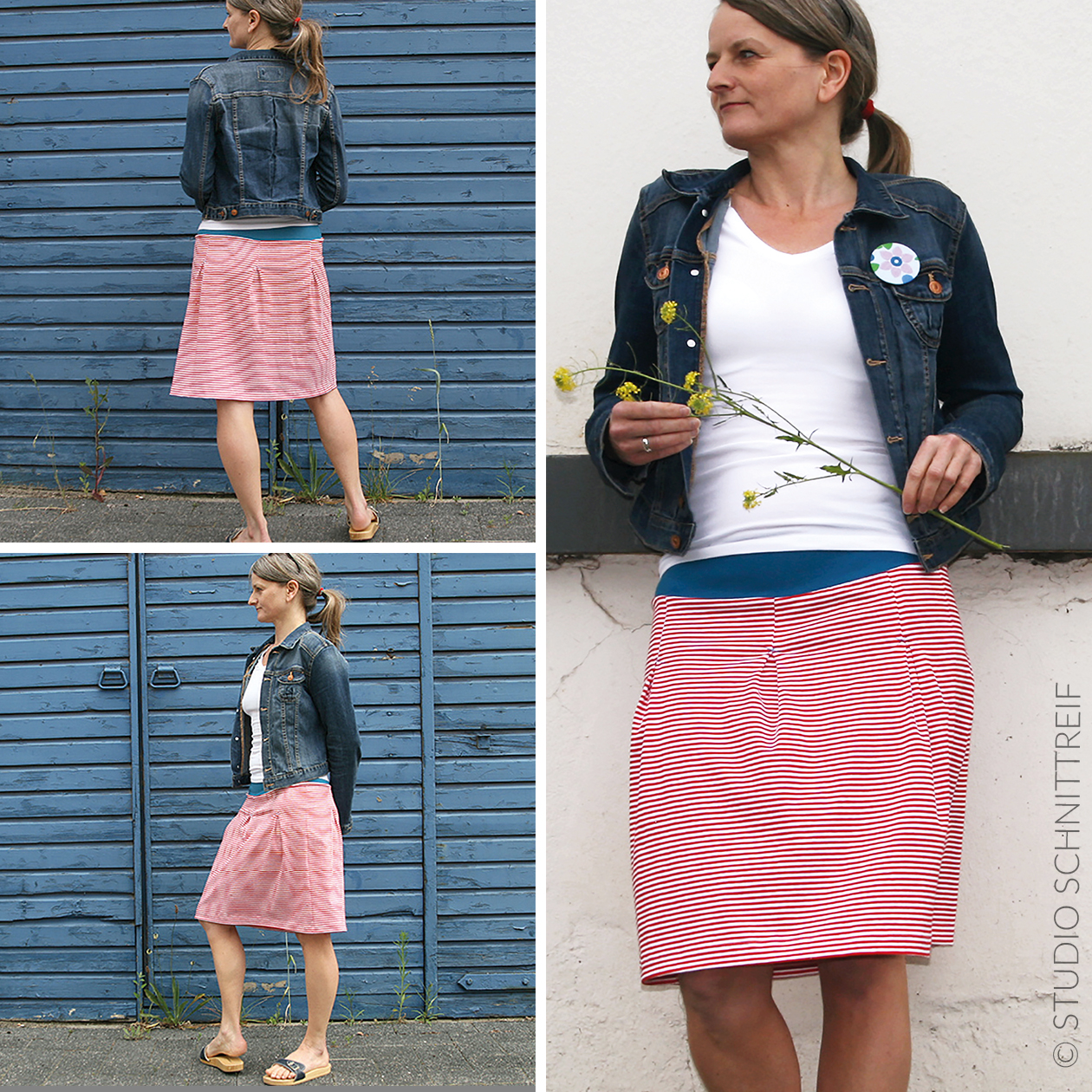 Jerseyrock - FRAU ANTJE - Papierschnittmuster-1 Jerseyrock - FRAU ANTJE - Papierschnittmuster-1