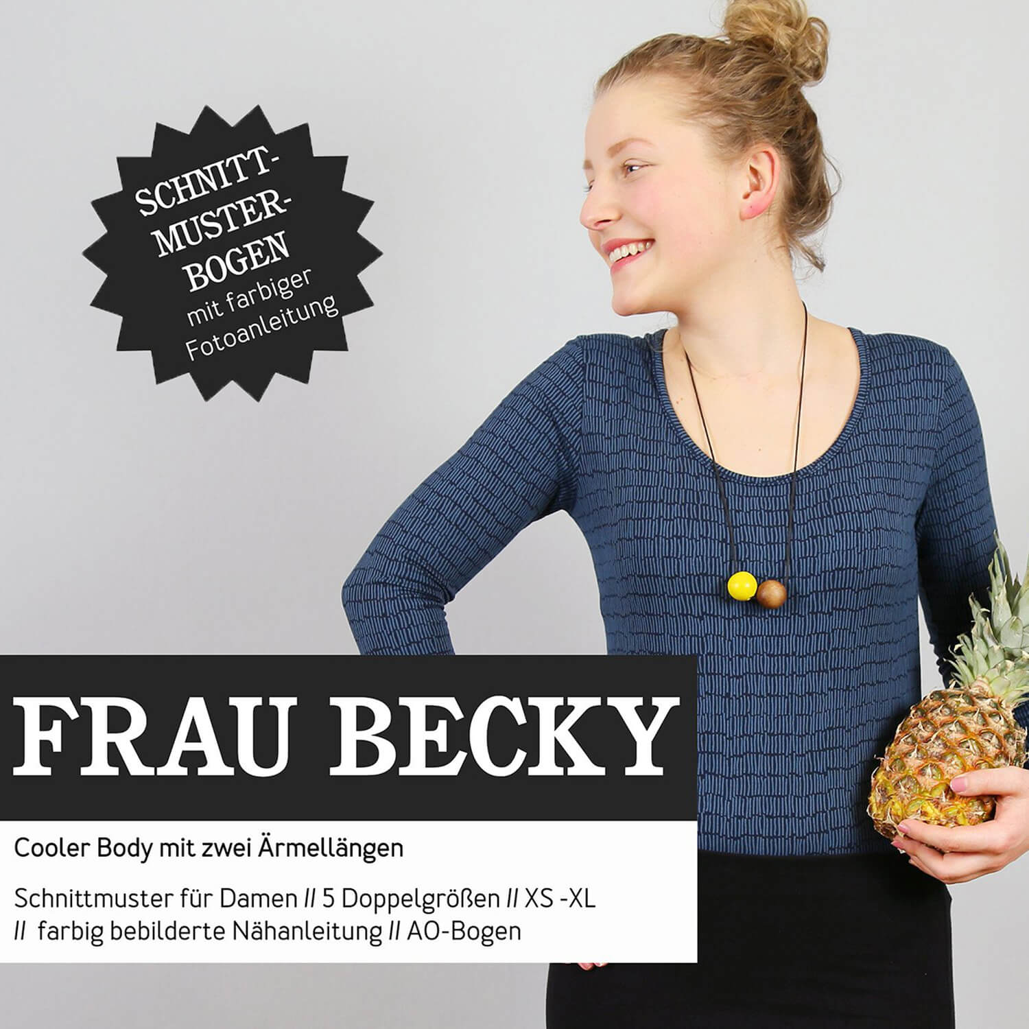 Body - FRAU BECKY - Papierschnittmuster-0 Body - FRAU BECKY - Papierschnittmuster-0