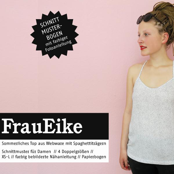 Trägershirt - FRAU EIKE - Papierschnittmuster-0 Trägershirt - FRAU EIKE - Papierschnittmuster-0