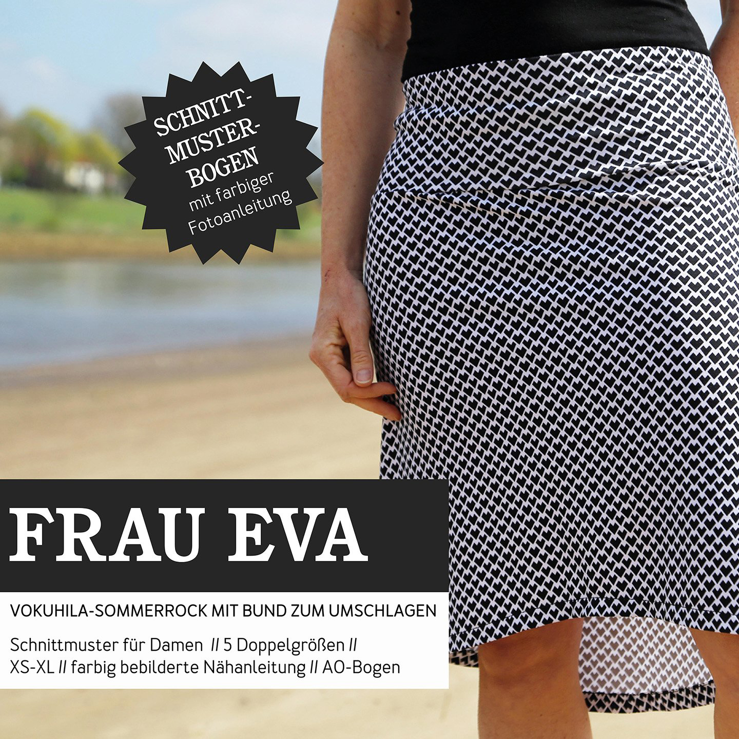 Jerseyrock - FRAU EVA - Papierschnittmuster-0 Jerseyrock - FRAU EVA - Papierschnittmuster-0