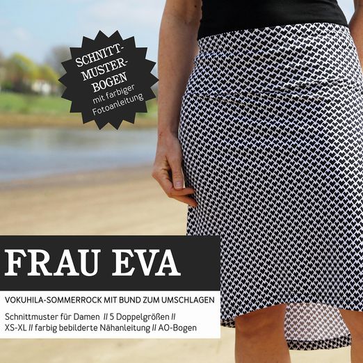 Jerseyrock - FRAU EVA - Papierschnittmuster Jerseyrock - FRAU EVA - Papierschnittmuster