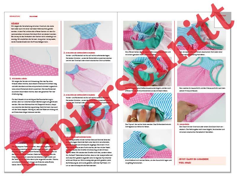 Racerbacktop - FRAU HENNIE - Papierschnittmuster-2 Racerbacktop - FRAU HENNIE - Papierschnittmuster-2