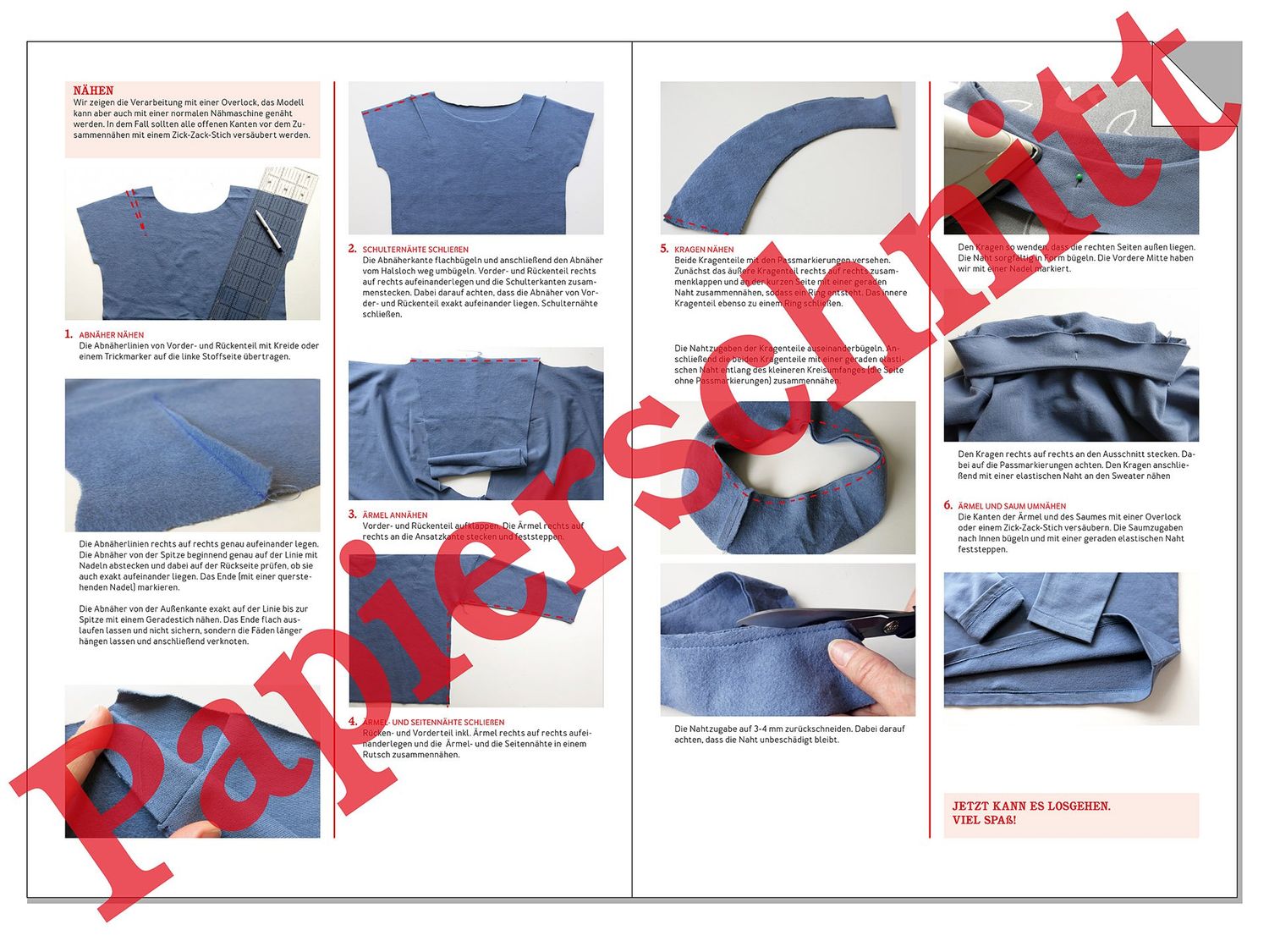 Oversized Sweater - FRAU ISA - Papierschnittmuster-3 Oversized Sweater - FRAU ISA - Papierschnittmuster-3