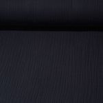 Mousseline Konstantin - Triple gaze Bleu marine foncé