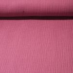 Mousseline Konstantin - Triple gaze Vieux rose