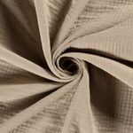 Muślin - Trójwarstwowy Taupe