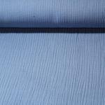 Mousseline Konstantin - Triple gaze Bleu