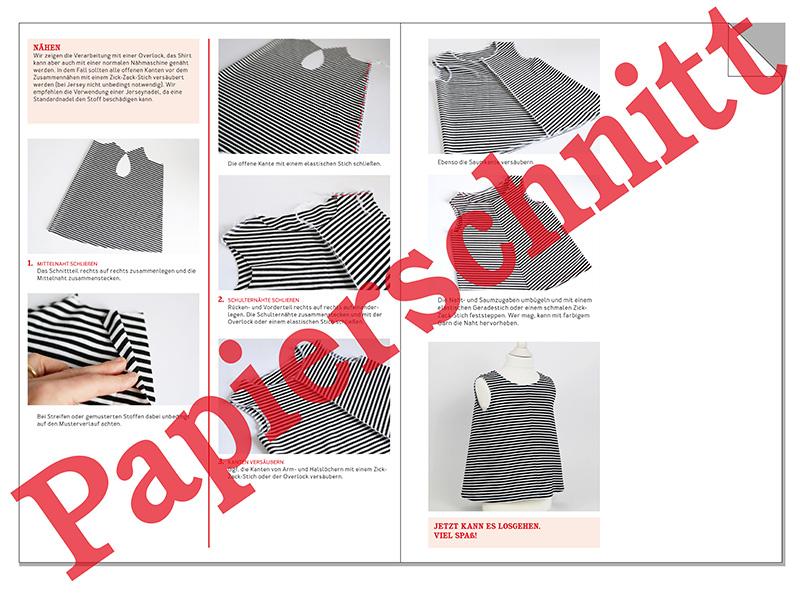 Damentop - FRAU LIZZY - Papierschnittmuster-3 Damentop - FRAU LIZZY - Papierschnittmuster-3