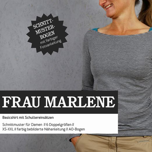 Shirt - FRAU MARLENE - Papierschnittmuster