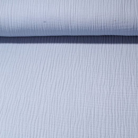 Musselin Konstantin - Triple Layer Hellblau