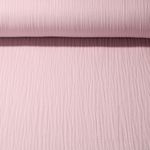 Mousseline Konstantin - Triple gaze Rose clair